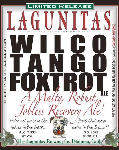 Featured image for “Review: Lagunitas Wilco Tango Foxtrot”