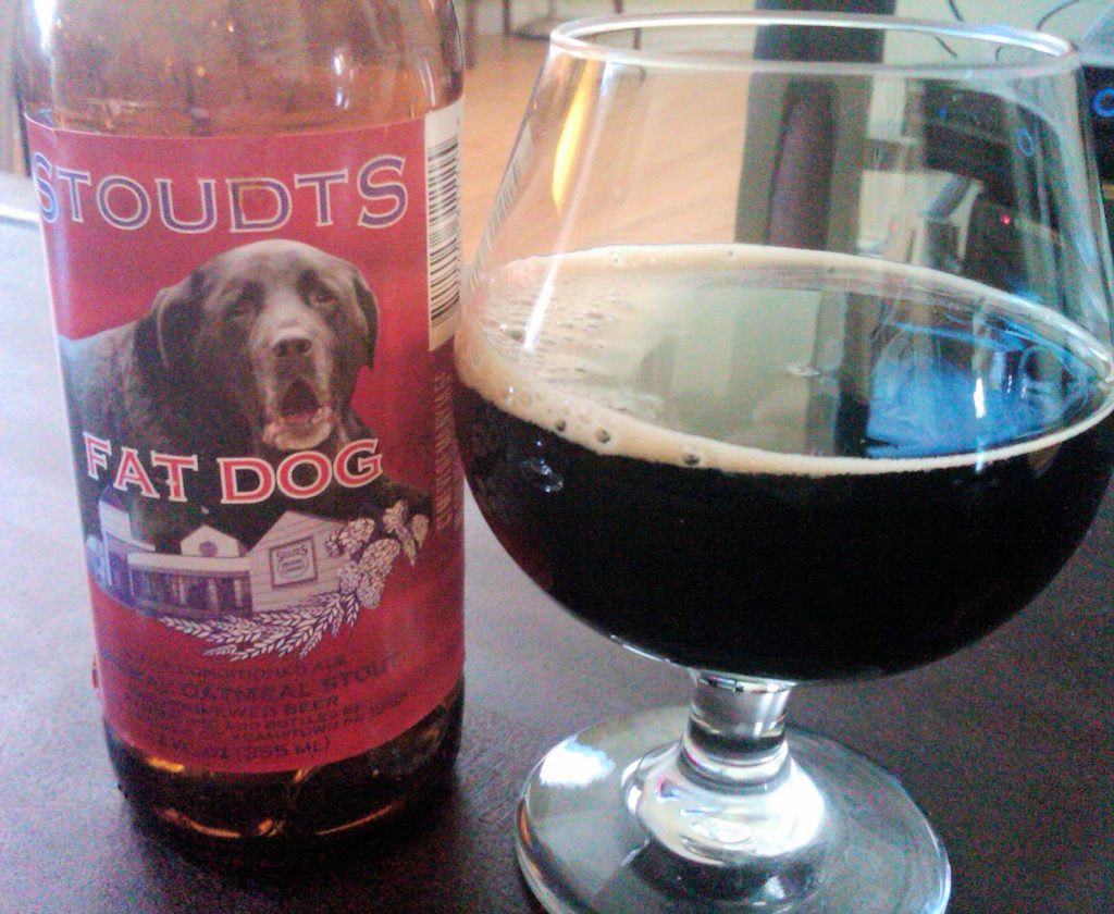Featured image for “From The Cellar: Stoudts Fat Dog Imperial Oatmeal Stout”