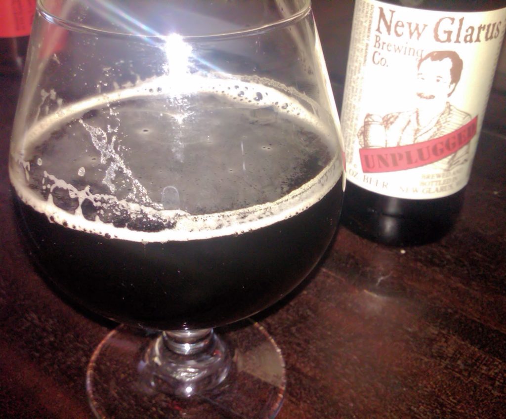 Featured image for “Review: New Glarus Unplugged Cherry Stout”