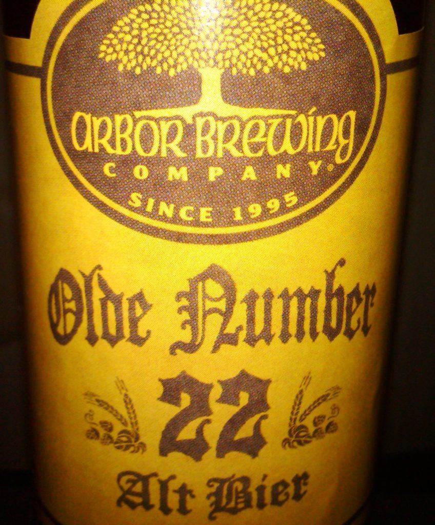 Featured image for “Review: Arbor Brewing Olde Number 22 Alt Bier”