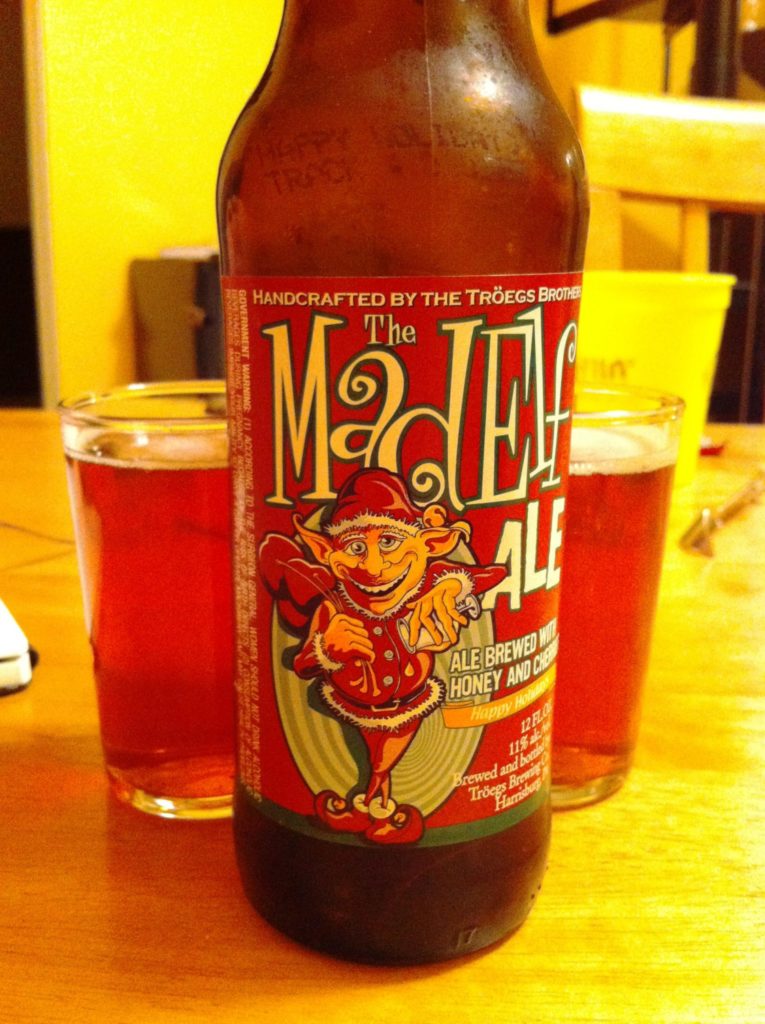 Featured image for ““12 Beers of Christmas” Cellar Review: Troegs Mad Elf”