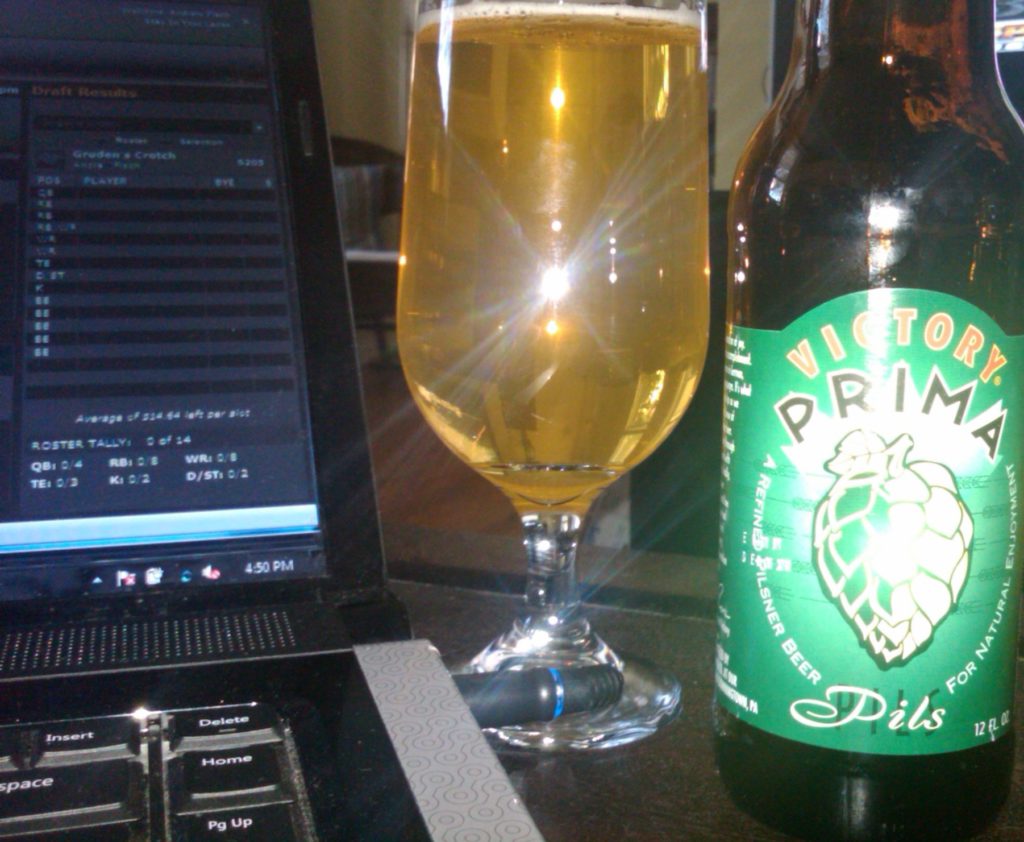 Featured image for “Beer Pairing: Fantasy Football Draft”