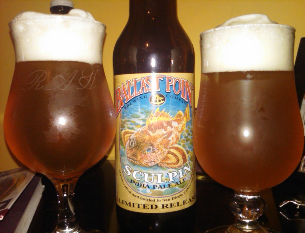 Featured image for “Review: Ballast Point Sculpin India Pale Ale”