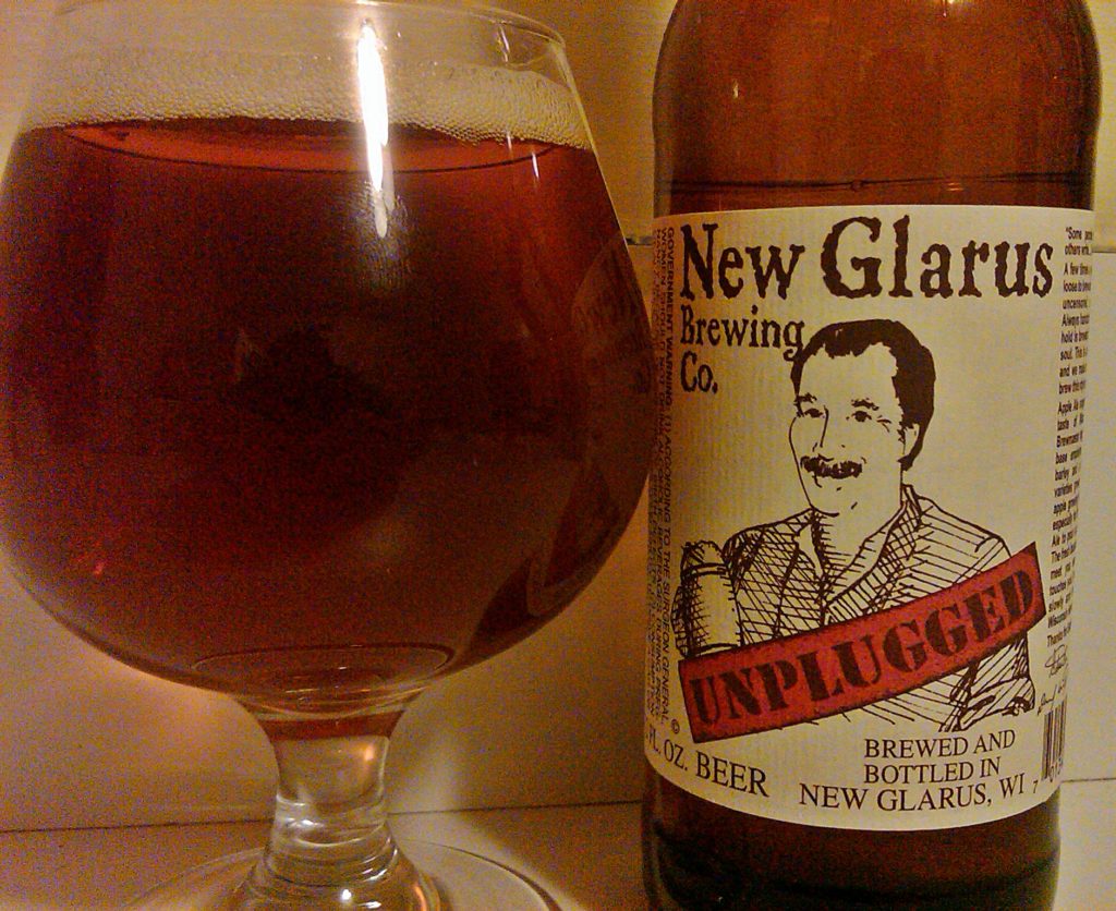 Featured image for “Review: New Glarus Unplugged Apple Ale”