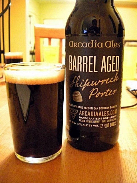 Featured image for “From The Cellar: Arcadia Barrel-Aged Shipwreck Porter”