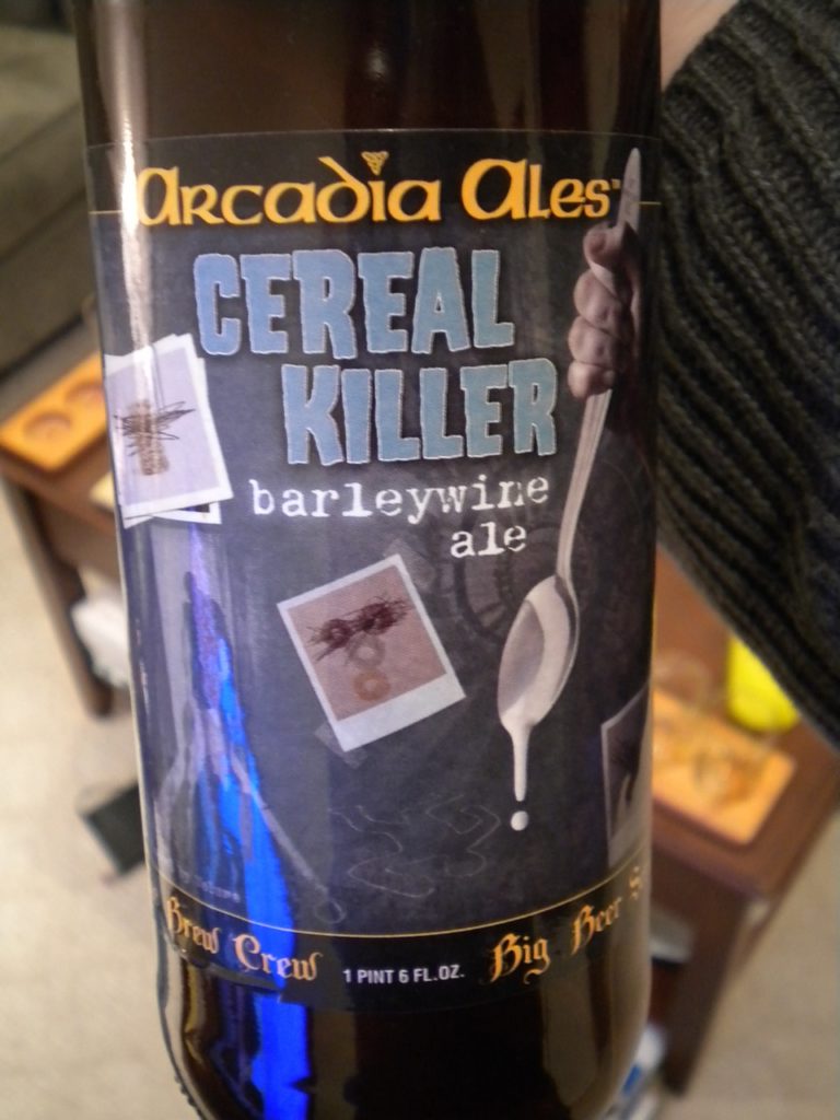 Featured image for “From the Cellar: Arcadia Cereal Killer Barleywine”