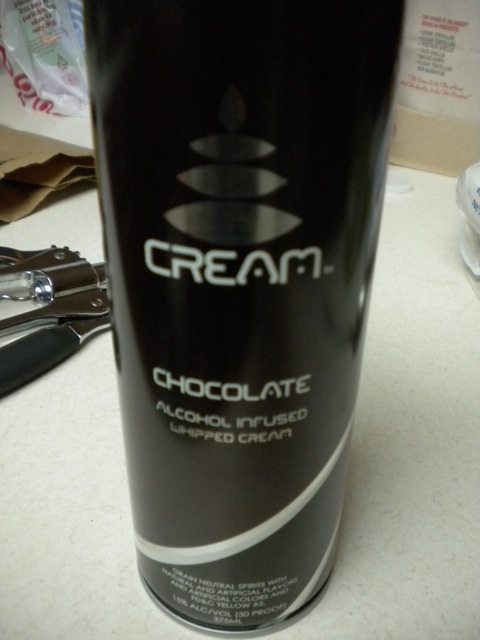 CREAM Alcoholic Whipped Cream