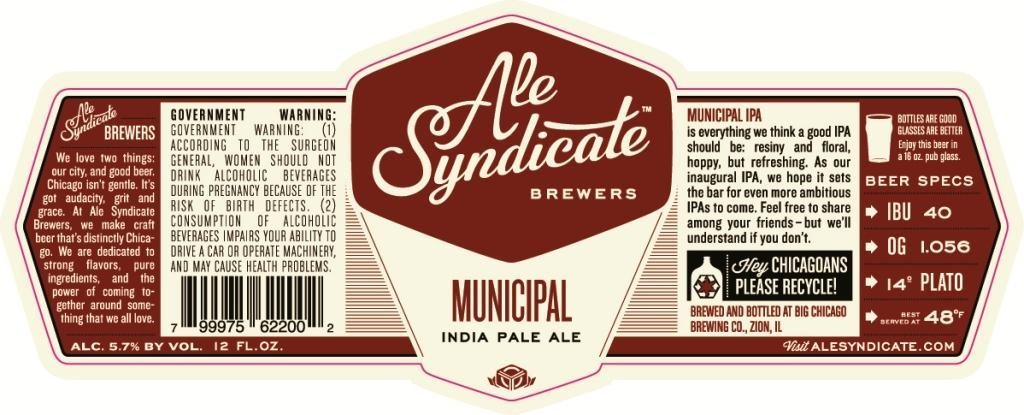 Featured image for “New Chicago Beer Company Changes Names Again; Chicago, Meet Ale Syndicate”