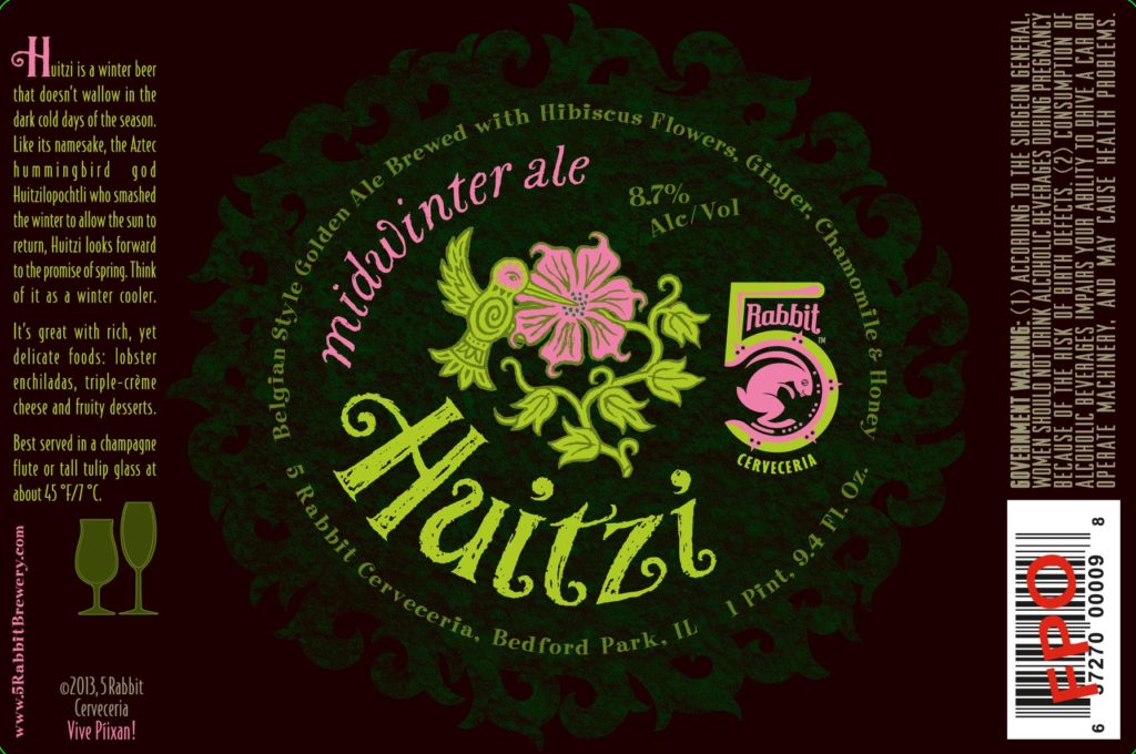Featured image for “5 Rabbit’s Huitzi: A “Midwinter” Beer for the First Day of “Spring””