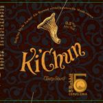 5 Rabbit Ki'Chun Belgian Amber Ale with Mushrooms Label