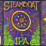 Bent River Steamboat IPA Label