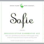 Goose Island Sofie Belgian Farmhouse Ale New 2014 Label