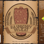 Bent River Raspberry Wheat Beer Label