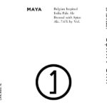 Une Annee Maya Belgian IPA Label
