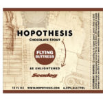 Hopothesis Flying Buttress Chocolate Stout Seadog Label