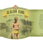 Crystal Lake Brewing Slalom King Rye IPA Label