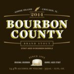 Goose Island Bourbon County Brand Stout 2014 Label