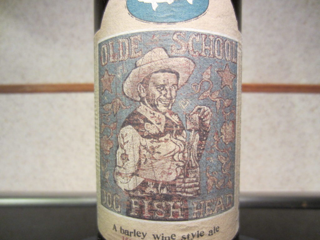 Featured image for “From The Cellar: Dogfish Head Olde School Barleywine”