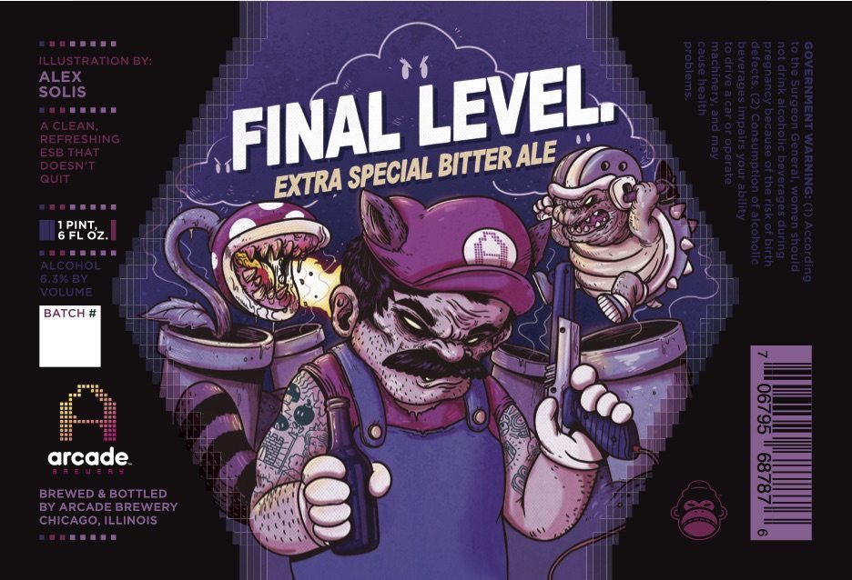 Arcade Brewery Final Level ESB Ale