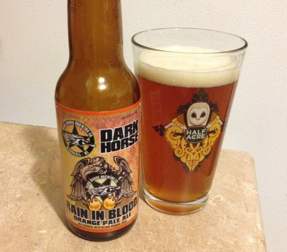 Featured image for “Review: Dark Horse Rain In Blood Orange Pale Ale, or the Dangers of Getting Your Hopes Up”