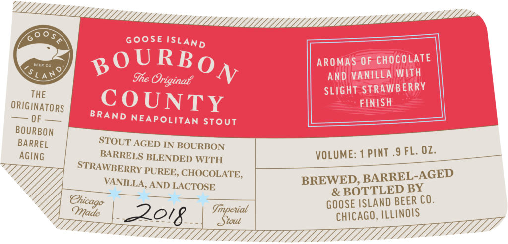 Featured image for “Labels for Goose Island’s 2018 Bourbon County Stout Variants Released”
