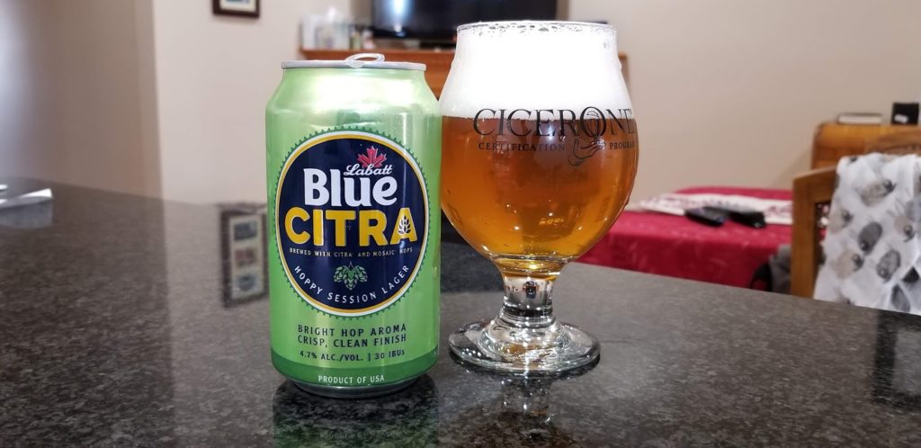 Featured image for “Reviewed: Labatt Blue Citra”