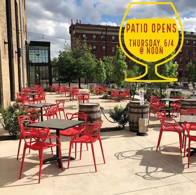 Featured image for “Some Chicago Brewery Patios and Restaurants Reopen This Week:”