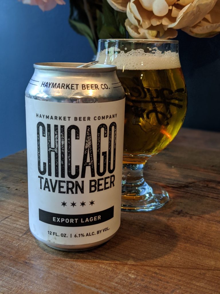 Featured image for “REVIEW: Haymarket Brewing’s Chicago Tavern Beer”