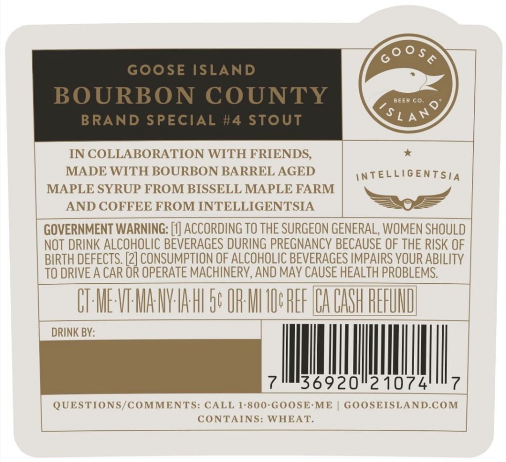 Bourbon County Stout 2020 Special #4