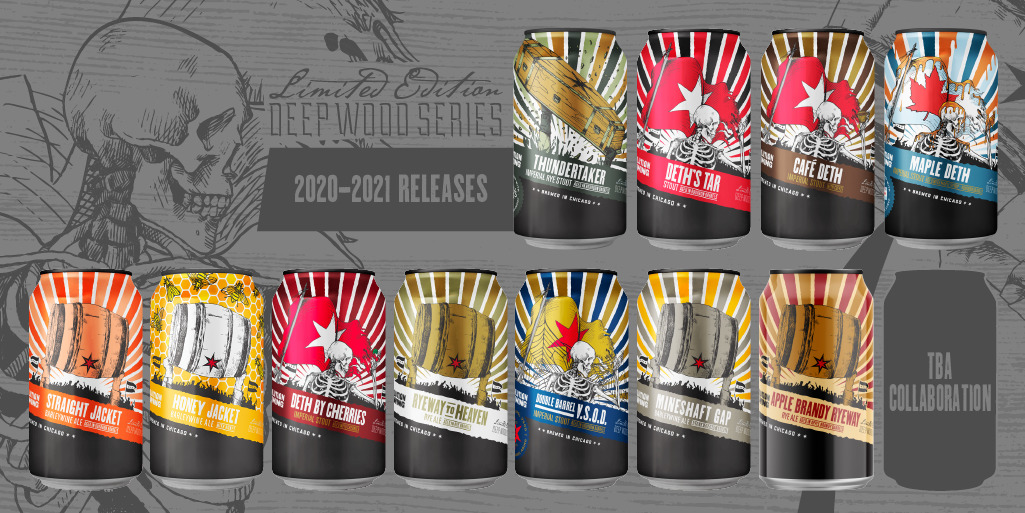 Revolution Brewing's Deep Wood Series 2020-2021