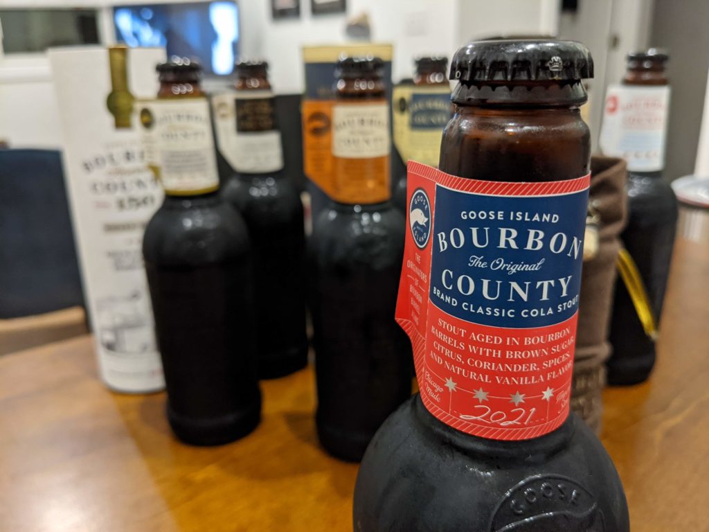 Featured image for “The Goose Island Bourbon County Stout 2021 Lineup, Reviewed”